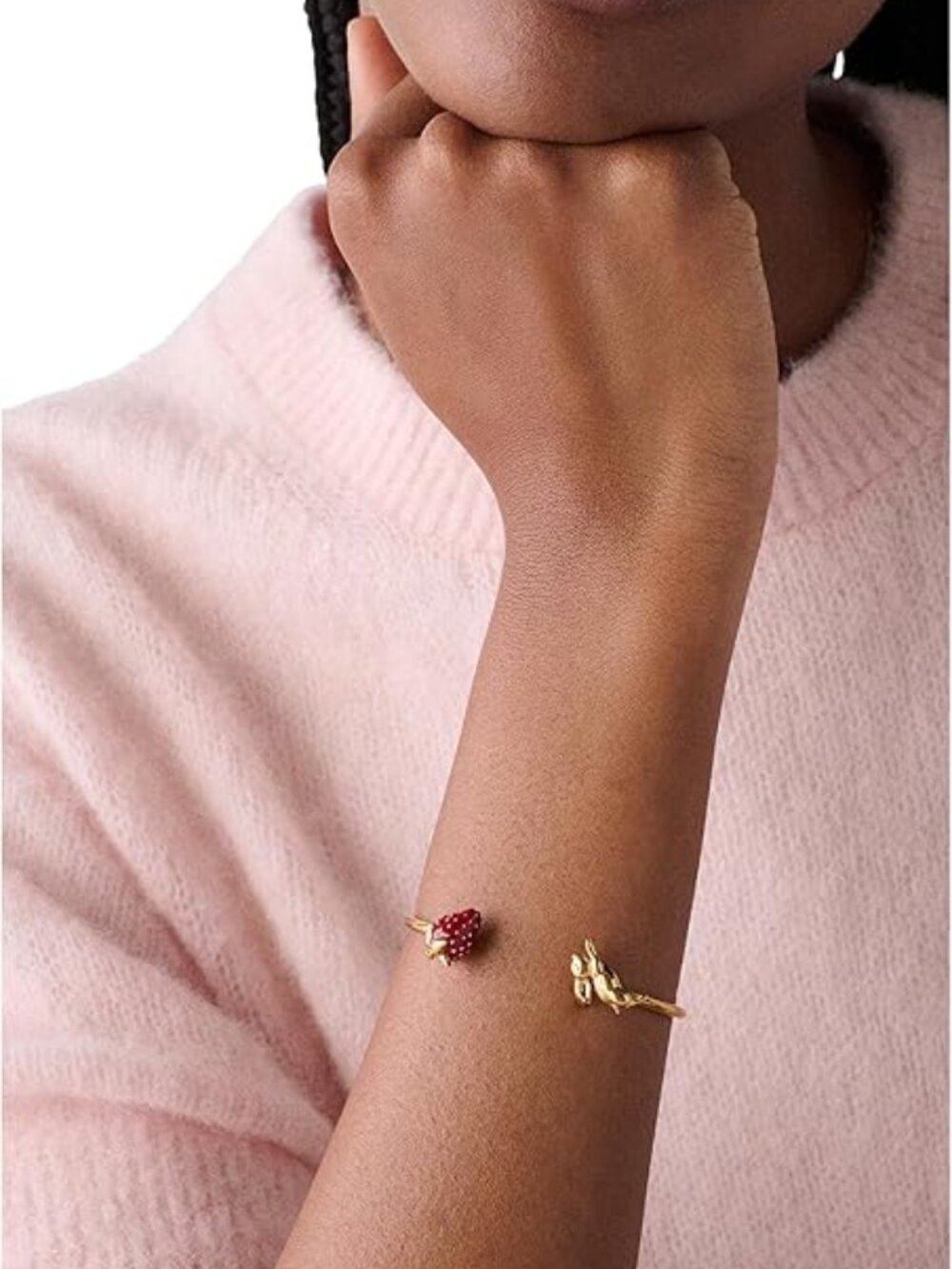 BRAND NEW Kate Spade Secret Garden Strawberry Cuff